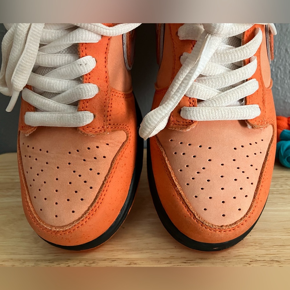CONCEPTS x Nike Dunk Low SB Orange Lobster RARE Sneakers FD8776-800 🦞 Shoes - Picture 2 of 16